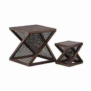 Soporte para Tartas y Frutas de Estilo Moderno para Hogar y Hotel, Vajilla con Acabado Antiguo, Soporte para Servir Tartas con Tapa de Vidrio Negro - Product Image 2