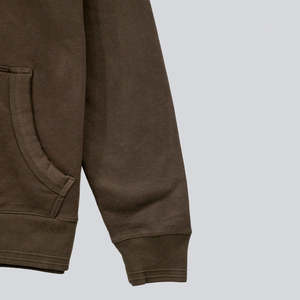 Sudadera con capucha de gran tamaño con logotipo y color personalizado Sudadera con capucha para hombre Sudaderas con capucha de invierno de color sólido para hombres - Product Image 6