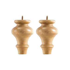 Precio de fábrica Patas de sofá de madera Pies de muebles de madera maciza Patas de sofá de repuesto con estilo asequible Pata de muebles de madera - Product Image 3