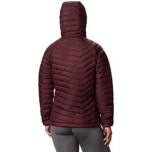 Nouveau design de veste bouffante coupe-vent de qualité supérieure, vestes bulles à capuche et fermeture éclair avec logo personnalisé pour femmes - Product Image 4