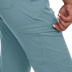 Uniforme d'infirmière Offre Spéciale gommage en tissu tricoté respirant à la mode avec manches courtes - Product Image 6