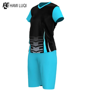 Señoras OEM Impreso Fútbol Jersey Niñas Fútbol Uniforme Ropa Deportiva Estilo - Product Image 4