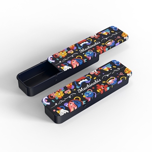 Nhà Máy Bán buôn tùy chỉnh đồng bằng vòng vuông cổ điển Kẹo sô cô la lon với con bằng chứng khóa - Product Image 1