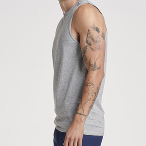 2025 gros personnalisé hommes coton Fitness musculation maillot de corps formation chaîne Gym débardeurs gilet pour hommes - Product Image 5