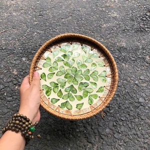 Natural Rattan Tray For Elegant Serving And Home Decoration Eco Friendly Durable For Export Market - Product Image 6