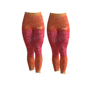 Ideal For Yoga Wear And Gym Workouts Elastic Waist Yoga Leggings Comfortable Women's Leggings With Soft Stretch <b>Fabric</b> - Product Image 4