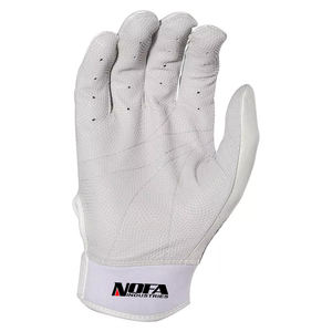 ถุงมือเบสบอลสีขาวระเหิดพร้อมโลโก้ของทีมอุปกรณ์ทีมกีฬา - Product Image 2