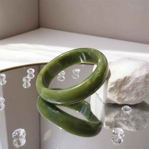 Bracelets et joncs en résine pour femmes, nouvelle collection, bijoux de style ange pour les fêtes et les mariages, haute qualité - Product Image 6