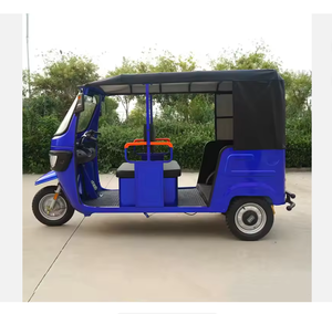 Grand Tuk Tuk Taxi Électrique à Trois Roues pour Passagers - Auto-Rickshaw à Carrosserie Ouverte pour le Tourisme - Product Image 1