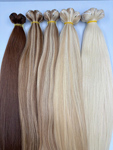 Cabello Humano Virgen Vietnamita con Trama de Color Rubio y Piano |   Costura Resistente y Segura |   Sin Desprendimiento, Calidad Duradera - Product Image 5