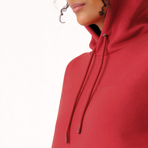 Sudadera con Capucha Larga Informal de Invierno de Secado Rápido para Mujer con Estampado Frontal Personalizado 100% Algodón Felpa - Product Image 6