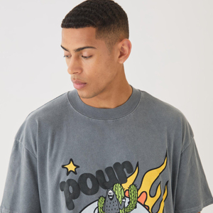 Camiseta de hombre de buena calidad personalizada para estampado Puff Slim Fit manga larga 100% algodón última llegada - Product Image 4