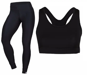 Women's High Waist Seamless Knitted Yoga <b>Leggings</b> Cotton Anti-Bacterial Breathable Casual Style Standard <b>Thickness</b> - Product Image 1