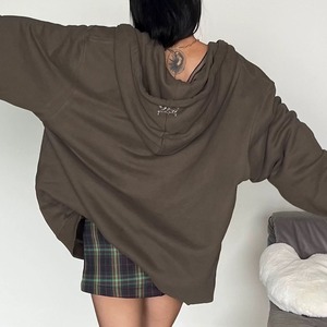 Sudadera con Capucha Estampada con Pedrería, de Invierno, Talla Grande, Premium, de la Mejor Calidad, para Hombre y Mujer, Ajuste Holgado, con Cristales en la Parte Delantera, 100% Algodón - Product Image 4