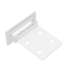 Juego de soportes de bandeja PLV horizontales de material de PP blanco para embalaje e impresión, 2 unidades - Product Image 3