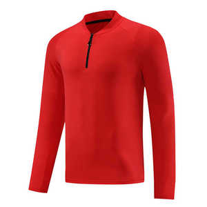 Camiseta Deportiva Unisex de Manga Larga con Cierre de Media Cremallera, Reversible, Ecológica y de Secado Rápido para Invierno - Product Image 5