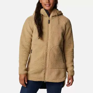 OEM kustom produsen grosir mode bulu domba ritsleting jaket wanita bergaya Sherpa bantalan jaket bulu