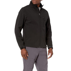 Veste Softshell de Haute Qualité à Col Montant pour Hommes, Logo Personnalisé, Tissu en Toile du Pakistan, Imperméable et Respirant - Product Image 2