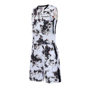 Uniforme de baloncesto al por mayor para equipo, uniforme de baloncesto de marca privada de alta calidad, uniforme de baloncesto con logotipo personalizado - Product Image 1