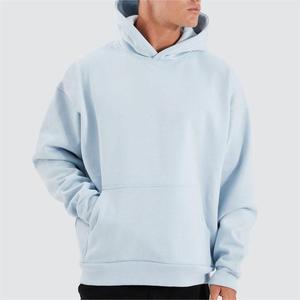 Sweat-shirts décontractés d'hiver brodés personnalisés, best-seller, unisexe, pull à capuche classique, sweat-shirt bleu clair - Product Image 2