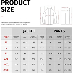 Combinaison de pluie pour homme de qualité supérieure 2025, entièrement étanche, tissu imperméable, léger, confortable pour toutes les conditions météorologiques - Product Image 6