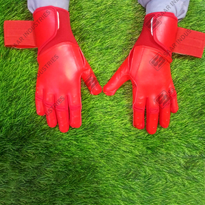 Guantes de bateo de béisbol y softbol personalizados de alta calidad, cómodos, ligeros, duraderos, transpirables, de poliéster/algodón, puño largo - Product Image 5