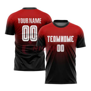 เสื้อทีมฟุตบอลของผู้ชายเสื้อชุดทีมฟุตบอลเสื้อหลวมออกแบบได้ตามต้องการดีไซน์แบบย้อนยุคล่าสุด - Product Image 1