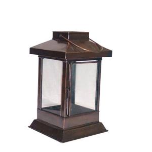 Gorgeous Rustic Metal Lanterns with Sleek Contemporary Design for Modern Home <b>Decor</b> & Outdoor Entertainment <b>Spaces</b> - Product Image 2