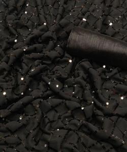 Fashionable Designer Party Wear Saree Lowest Price Market Surat Gujarat Ethnic Garment Garment - Product Image 1