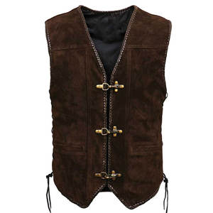 Gilet d'hiver décontracté en cuir véritable pour homme 2025, respirant, service OEM, vêtements d'extérieur personnalisables, nouvelle arrivée - Product Image 1