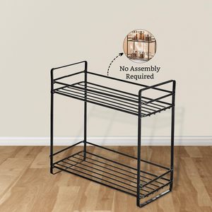 Armoire à épices en maille métallique à 5 couches organisateur d'étagère de rangement de comptoir sur pied pour pots à épices et bouteilles - Product Image 3