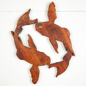 Tallas artísticas de madera creativas distintivas para decoraciones, superventas, artesanía de madera tallada a mano - Product Image 5