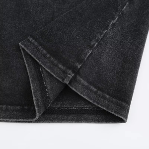 Logo imprimé personnalisé en usine lavage 2 pièces graphique hommes t-shirt et short ensemble pour hommes survêtement d'été ensembles pour hommes - Product Image 3