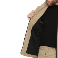 Gilet de travail utilitaire unisexe multi-poches coupe-vent à fermeture éclair pour la chasse, le camping et les activités de plein air, logo personnalisé
