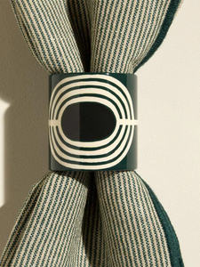 Juego de Portavasos de Laca de la Colección Home Decorators, Servilletero Artesanal, Organizador de Mesa para Servicio de Bebidas en Hoteles y Restaurantes - Product Image 4