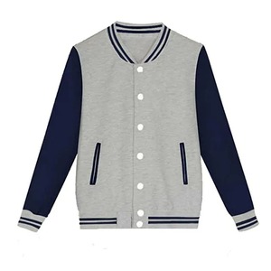 Precio de fábrica personalizado al por mayor de los hombres Varsity chaquetas de béisbol personalizado con capucha Letterman Varsity Bomber Jacket - Product Image 2