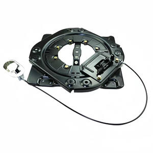 Base de siège de voiture pivotante robuste, plaque d'acier pivotante de tabouret de bar <span class=keywords><strong>pivotant</strong></span> à 360 degrés pour siège d'autobus de bateau de camping-car - Product Image 3