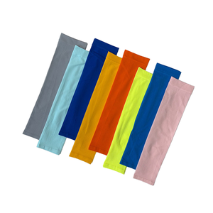 Manchon de compression transfrontalier antibactérien 92% nylon + 8% élasthanne, doux pour la peau, protection UV estivale pour le cyclisme - Product Image 2