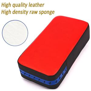 Rouge/Noir Couleur Nouveaux Designs-Pied Cible Boxe Kick Shield Haute Densité Boxe Formation Boxe Kick Shield Fabriqué par l'Espagnol - Product Image 4