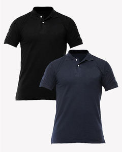 Camiseta de Golf Personalizada al por Mayor para Hombre, Diseño Personalizado, de Alta Calidad, Lisa, Informal, Transpirable, de Punto, de Poliéster/Algodón, Manga Corta, Personalizable por Delante - Product Image 1