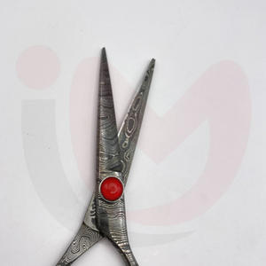 Tijera de corte de estilista de 6,5 pulgadas con patrón de Damasco, tijeras de peluquería de acero inoxidable, herramienta de estilista afilada - Product Image 3