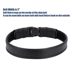 Cinturón Táctico de Cuero de Alta Calidad con Diseño Personalizado, Ligero, de Cuero Vacuno de Grano Completo, Ajustable, con Hebilla Automática - Product Image 4