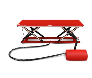 Plataforma Elevadora de Tijera Doble Eléctrica Hidráulica Estacionaria de 3300 lb para Materiales Pesados - Product Image 3