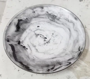 Tazón de Resina de Color Nuevo, Sin Cortar, Tazón de Ensalada de Resina de la Mejor Calidad, Tazón de Madera Decorativo para Alimentos Personalizado de Resina - Product Image 2