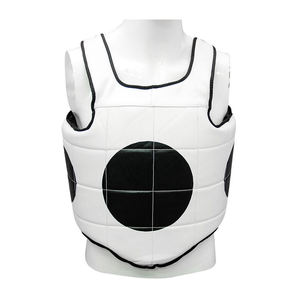 Taekwondo & Martial Arts Training Gear <b>Shield</b> Kick Boxing Chest <b>Guard</b> Body Protector & Rib <b>Guards</b> - Product Image 1