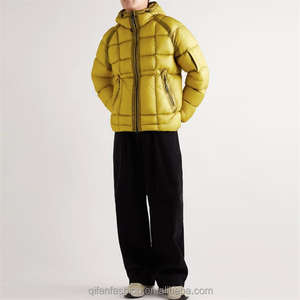 Chaqueta Bomber Acolchada de Invierno para Hombre, Talla Grande, Personalizable, con Cremallera, Cortavientos, Transpirable, Capucha Desmontable, Poliéster - Product Image 4