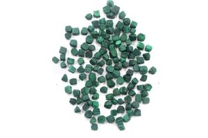 4-6 MM <span class=keywords><strong>Natural</strong></span> Verde Monolítico Cristal Chakra Coração Solto Pedra 50 Peças Raw Malaquita Gemstone para Cura Espiritual - Product Image 4