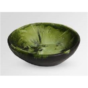 Tazón Ovalado de Resina Completamente Personalizado en Color Durazno, Acabado Mate, Bordes Festoneados, Ecológico, para Fiestas, Sopa, Ensalada, Comida para Perros - Product Image 2