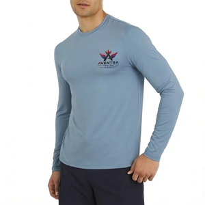Outdoor Performance Sportswear Breathable Men Rash Guard Long Sleeve Athletic <b>Shirt</b> Quick Dry for Surfing <b>Swimming</b> Fitness - Product Image 4