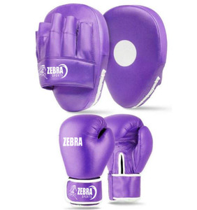 Gants de boxe pour enfants Junior, Super gants de boxe en dentelle, 2oz, 4oz, 6oz, 8oz, boxe MMA, gants en cuir, coussinets de mise au point - Product Image 4